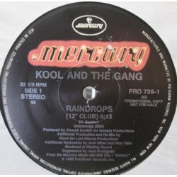 Kool & The Gang - Raindrops - Maxi Vinyl 12 inches - USA 1989 - Promo Version - Funk Soul