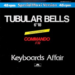 Keyboards Affair - Tubular Bells - Mike Oldfield Cover - Maxi Vinyl 12 inches - 1983 Germany - Synth Pop Italo