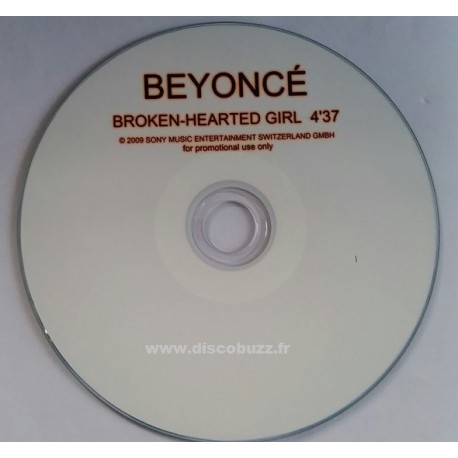 Beyoncé - Broken - Hearted Girl - CDr Single Promo