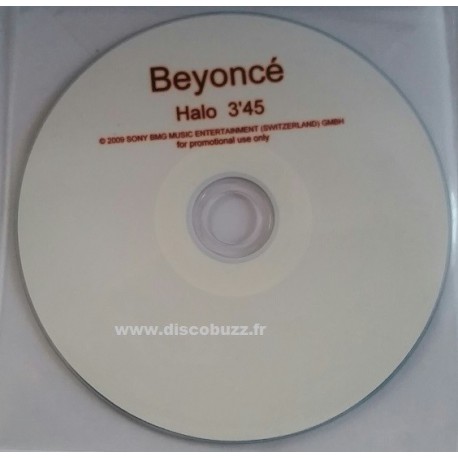 Beyoncé - Halo - CDr Single Promo