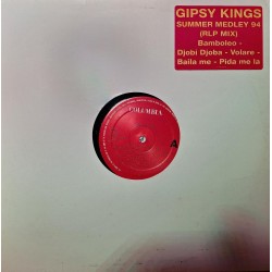 Gipsy Kings - Summer Medley 94 (RLP Mix) - Maxi Vinyl 12 inches - 1994 France - Promo -Flamenco Gypsy