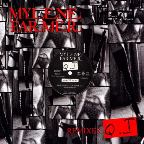Mylene Farmer - Q.I (Remixes) - Maxi Vinyl 12 inches - 2005 France - Electro