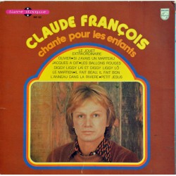 Claude François - Chante Pour Les Enfants - LP Vinyl Album - Livre Disque - 1975 France - Chanson Française