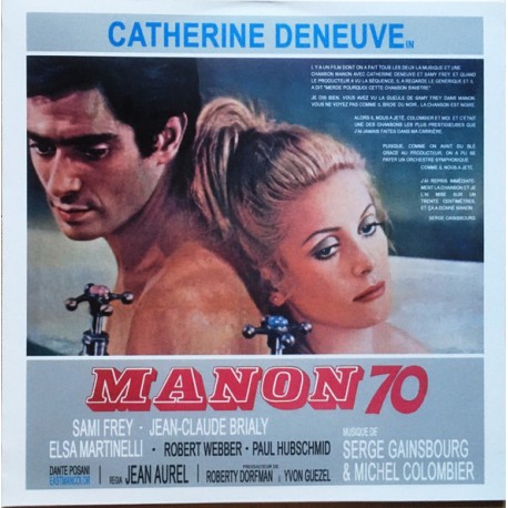 Serge Gainsbourg, Michel Colombier - Manon 70 - Ce Sacré Grand-Père... - LP Vinyl Album - 2020 Europe - OST Soundtrack