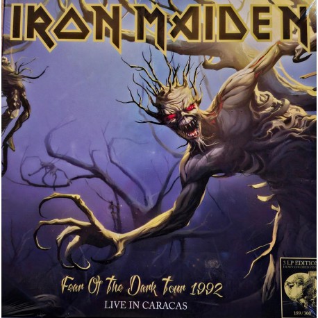 Iron Maiden - Fear Of The Dark Tour 1992 - Live In Caracas - 3LP Vinyl Boxset - 2026 Europe - Heavy Metal