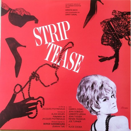 Serge Gainsbourg ‎– Strip-Tease - LP Vinyl Album - OST Soundtrack