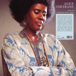 Alice Coltrane - Live at Carnegie Hall, 1971 - LP Vinyl Album - 2020 Italy - Experimental Jazz