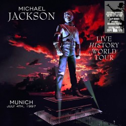 Vinyl Michael Jackson Live History World Tour Boxset 3 LP 2025 Silver