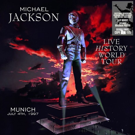 洋楽 Michael Jackson / History 3LP BOX Vinyl Michael Jackson Live History World Tour Boxset 3 LP 2025 Silver