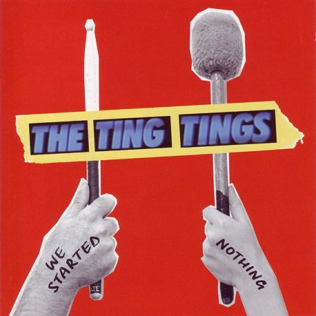 The Ting Tings - We Started Nothing - LP VInyl - Coloured Red