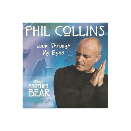 Phil Collins ‎- Look Through My Eyes - CD Single Promo