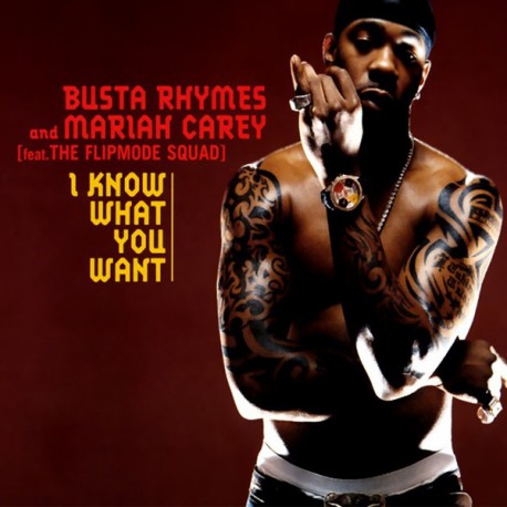 Busta Rhymes And Mariah Carey ‎- I Know What You Want - CDr Single Promo