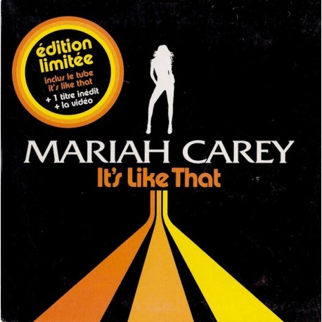 Mariah Carey ‎- It's Like That - CD Single Limited Edition