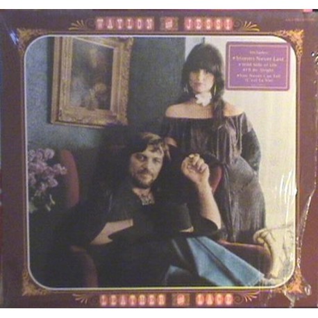 Waylon And Jessi ‎- Leather And Lace - LP Vinyl