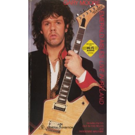 Gary Moore ‎– Emerald Aisles. Live In Ireland VHS Video