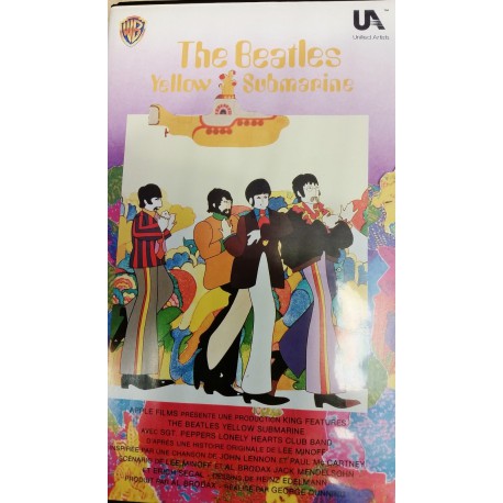 The Beatles - Yellow Submarine - VHS France Dessin anime