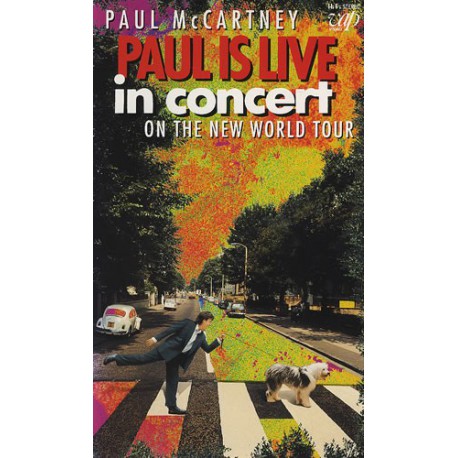 Paul Mc Cartney - Paul Is Live in Concert - VHS Video