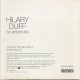 Hilary Duff ‎- So Yesterday - CD Single Promo