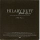 Hilary Duff ‎- With Love - CD Single Promo