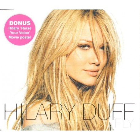 Hilary Duff ‎-  Fly - CD Maxi Single + Poster