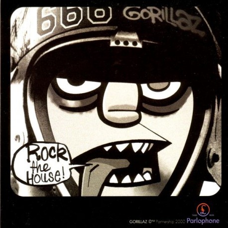 Gorillaz ‎- Rock The House - CD Single Promo