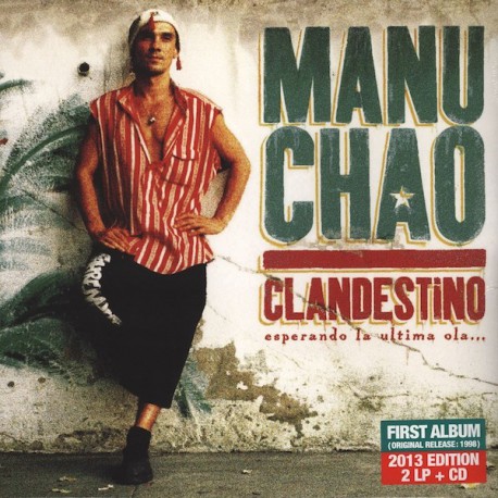 Manu Chao ‎- Clandestino - Double LP Vinyl + CD