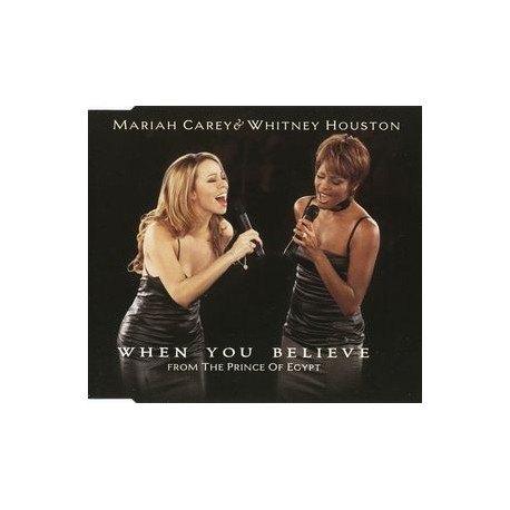 Mariah Carey & Whitney Houston ‎- When You Believe - CD Maxi Single