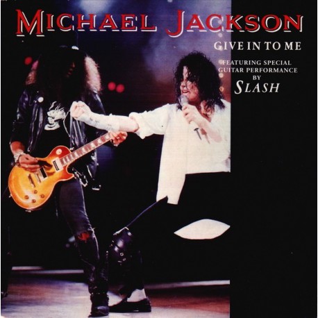 Michael Jackson ‎- Give In To Me - CD Single