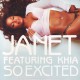 Janet Jackson featuring Khia ‎- So Excited - CD Single Promo