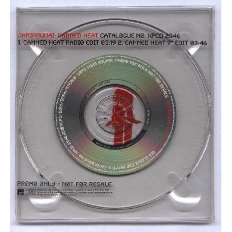 Jamiroquai ‎- Canned Heat - CD Maxi Single Promo