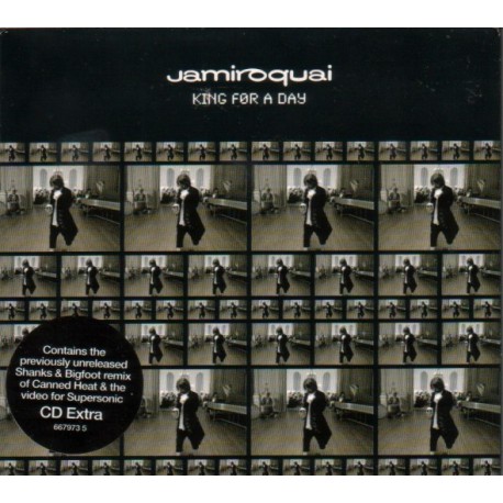 Jamiroquai ‎- King For A Day - CD Maxi Single Enhanced Extra