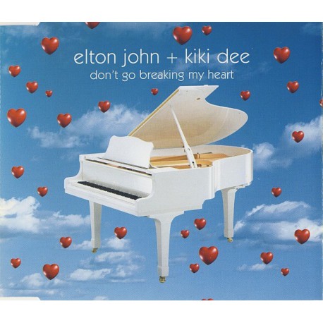 Elton John + Kiki Dee ‎- Don't Go Breaking My Heart - CD Maxi Single Promo