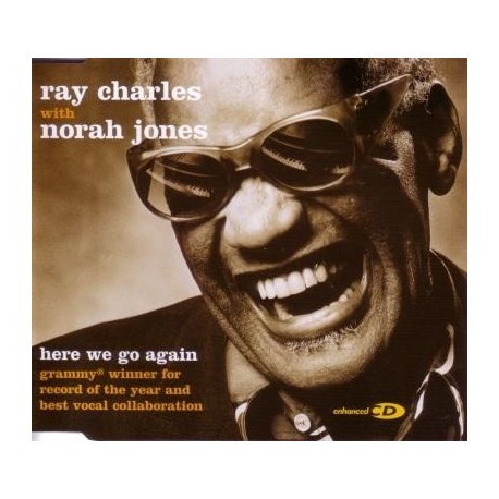 Ray Charles With Norah Jones ‎- Here We Go Again - CD Maxi Single 