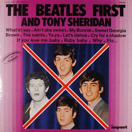 The Beatles and Tony Sheridan ‎- First - LP Vinyl