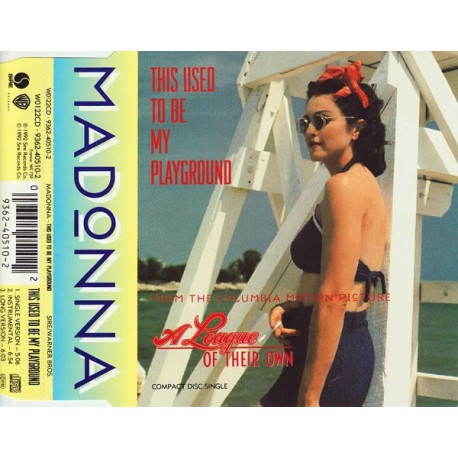 Madonna ‎- This Used To Be My Playground - CD Maxi Single