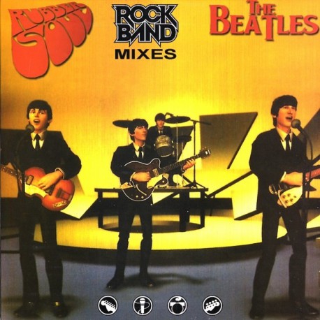 The Beatles - Rubber Soul Rock Band Mixes - LP Vinyl Coloured Blue