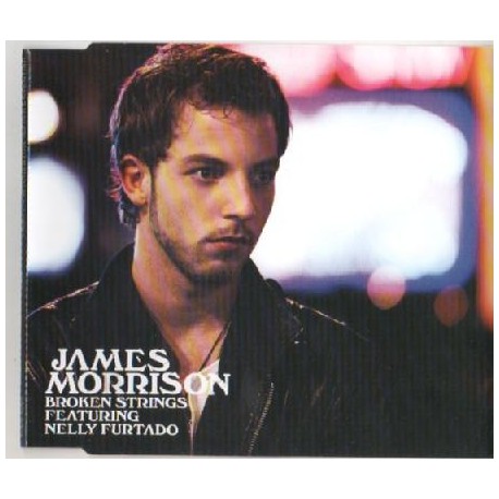 James Morrison Featuring Nelly Furtado ‎- Broken Strings - CD Maxi Single Promo