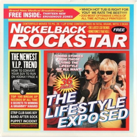 Nickelback ‎ - Rockstar - CD Maxi Single + DVD Promo