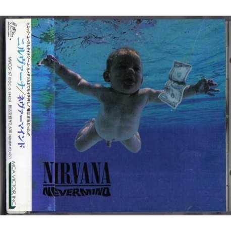 Nirvana ‎- Nevermind - CD Album avec Obi