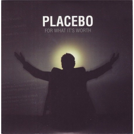 Placebo ‎- For What It's Worth - CD Single Promo