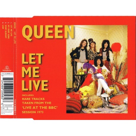 Queen ‎- Let Me Live - CD Maxi Single