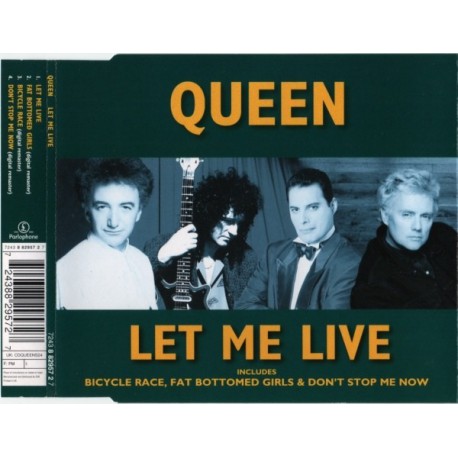 Queen ‎- Let Me Live - CD Maxi Single