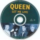 Queen ‎- Let Me Live - CD Single