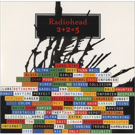 Radiohead ‎- 2+2 5 - CD Single Promo