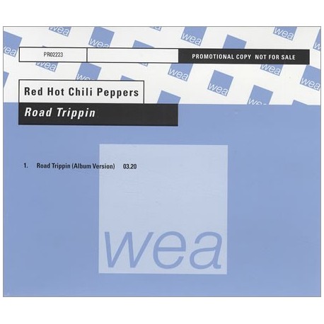 Red Hot Chili Peppers ‎- Road Trippin' - CD Maxi Single Promo