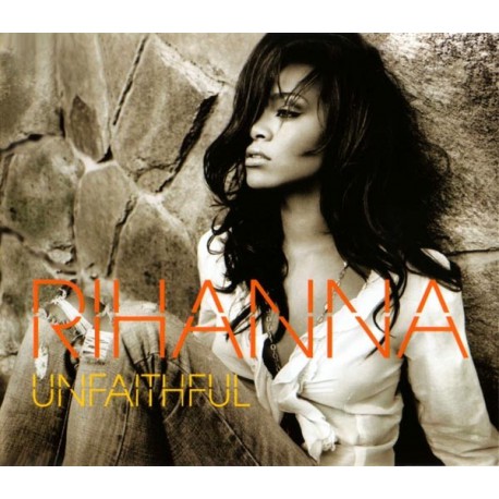 Rihanna ‎- Unfaithful - CD Single avec Sticker