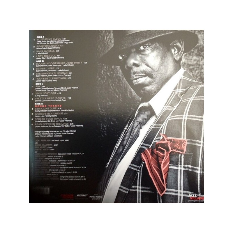 Lucky Peterson The Son Of A Bluesman Double LP Vinyl, Gatefold, 15 Tracks, 2014, pressage France, Occasion
