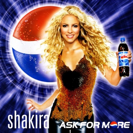 Shakira ‎– Ask For More - CD Single Promo