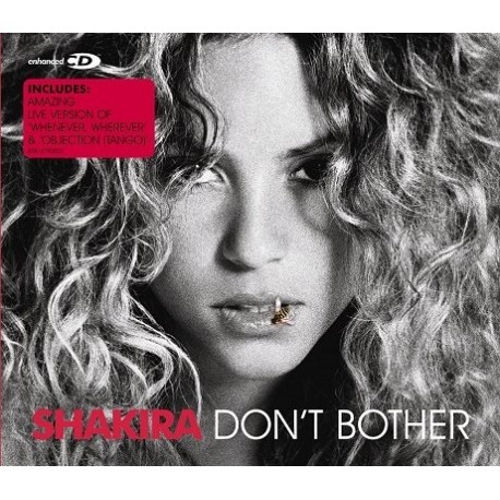 Shakira ‎– Don't Bother - CD Maxi Single