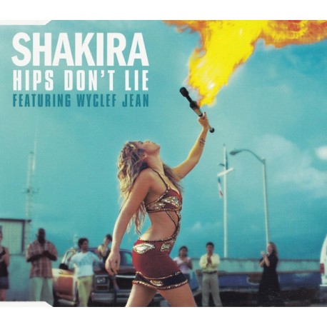 Shakira Featuring Wyclef Jean ‎– Hips Don't Lie - CD Maxi Single